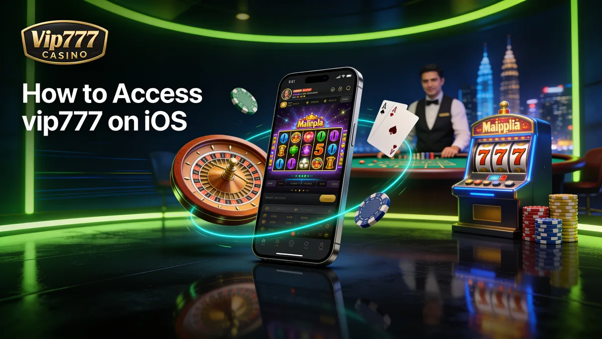 How to Access vip777 on iOS for players in the Philippines